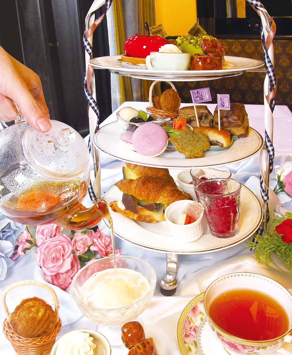 紅茶尽くしのアフタヌーンティーセット