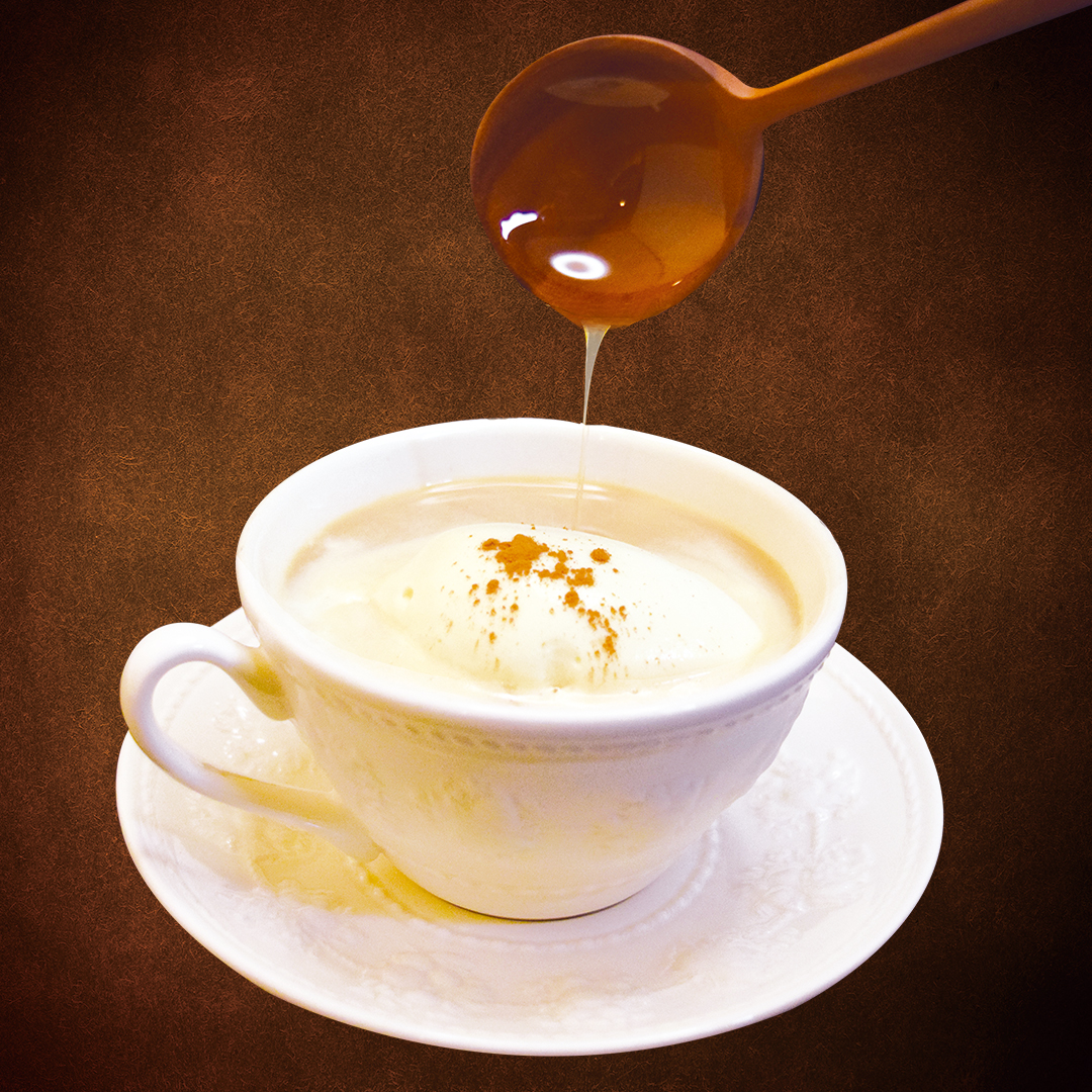 ハニーシナモンミルクティー(ホット/アイス)